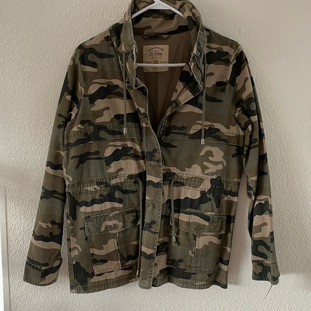 Ci Sono camo Jacket - L